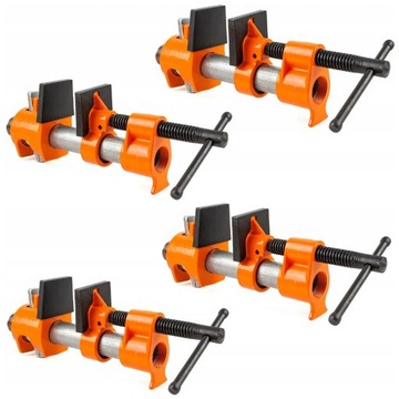 4-SZT ŚCISK STOLARSKI RUROWY 3/4