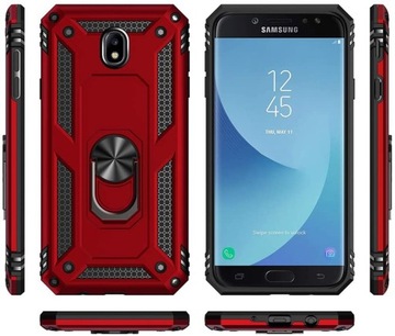 ETUI PANCERNE ARMOR RING DO SAMSUNG J5 2017 + SZKŁO