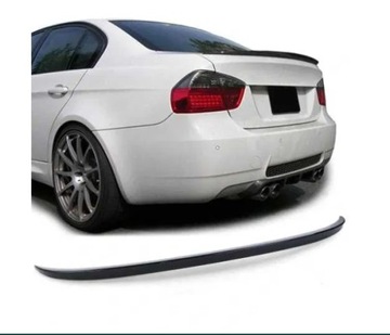 LOTKA SPOILER SPOJLER BMW E90 CZARNY POŁYSK