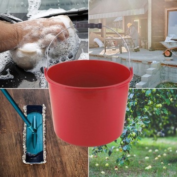 WIADRO WIADERKO GOSPODARCZE BUDOWLANE KOLOR 5L