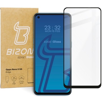 Szkło hartowane Bizon Edge do Oppo Reno 5 5G