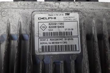 JEDNOTKA MOTORU RENAULT MODUL / GRAND (F/JP0_) 8200619409 1.5L