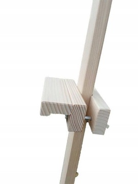 Набор для рисования + массивный мольберт, СТАБИЛЬНЫЙ, на трех ножках из дерева, ПОДАРОК