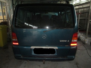 MERCEDES VITO W638 VÍKO KUFRU KUFRU SKLO (OKNO)