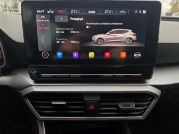 Seat Leon IV 2021 Seat Leon 1.5TSI 150KM FR FV23 DSG Full LED Navi System Pakiet wspomagania, zdjęcie 19