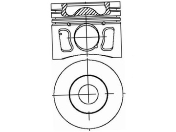 FAI AUTOPARTS PK38-000 PÍST