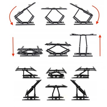 ПРОЧНАЯ УНИВЕРСАЛЬНАЯ ВЕСА ДЛЯ ТВ VESA ДЛЯ ТЕЛЕВИЗОРОВ 30–70 ДЮЙМОВ, 60 кг