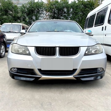 РАЗДЕЛИТЕЛИ НАКЛАДКИ БАМПЕРА BMW E90 E91 Черный Глянцевый