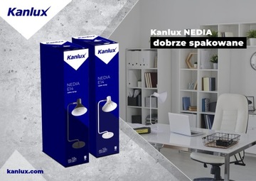 Kanlux NEDIA +LED 4W комплект черной настольной лампы