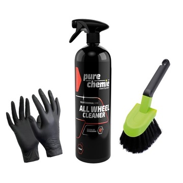 Zestaw Pure Chemie All Wheel Cleaner + szczotka do