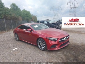 Mercedes CLS C257 2019 Mercedes-Benz CLS 2019r, CLS 450, 3.0L 3.0 Benzyna 362KM