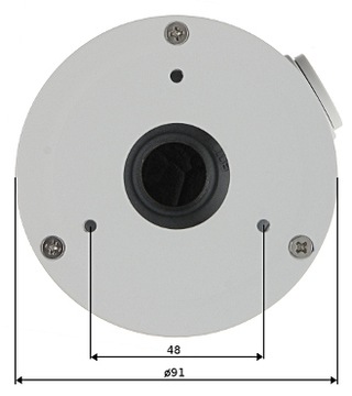 Монтажная коробка Адаптер камеры видеонаблюдения Кронштейн DVS PFA134 Скрытый кабель DAHUA