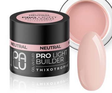 PALU PRO LIGHT BUILDER ŻEL BUDUJĄCY DO PAZNOKCI Z TIKSOTROPIĄ NEUTRAL 45G