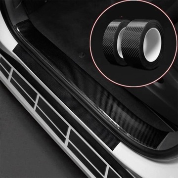 Защитная карбоновая лента для предотвращения столкновений 10 см/5 метров