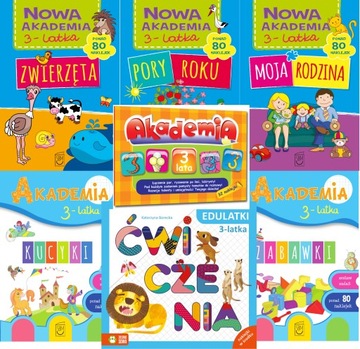 Wielki Zestaw Akademii dla 3-latka