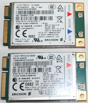 WWAN-модем F5521GW 60Y3279 T520 T420 X220 L520