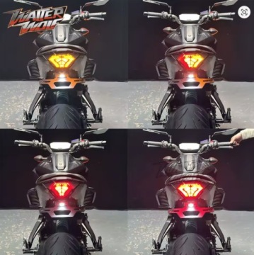 СВЕТОДИОДНЫЙ ЗАДНИЙ ФОНАРЬ ОМОЛОГАЦИЯ YAMAHA MT 07 14+ MT 03 YZF R3