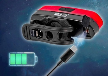 СВЕТОДИОДНЫЙ ЗАДНИЙ ВЕЛОСИПЕДНЫЙ ФОНАРЬ USB-КАБЕЛЬ 360 ГРАДУСОВ 120 лм 650 ВРАЩЕНИЕ 4 РЕЖИМА IP65