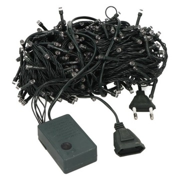 LAMPKI CHOINKOWE MOCNE 200 LED RÓŻOWY PROGRAMATOR