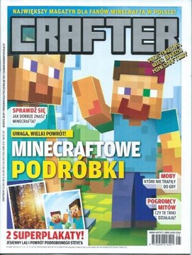 CRAFTER magazyn dla fanów gry MINECRAFT 5/2022 MINECRAFTOWE PODRÓBKI