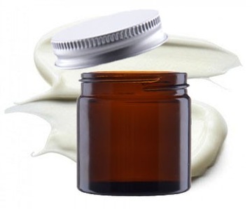 SŁOIK SZKLANY 60ml do ŚWIEC KREMU Nakrętka Alumini