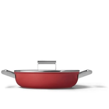 Smeg CKFD2811RDM Patelnia głęboka 28 cm