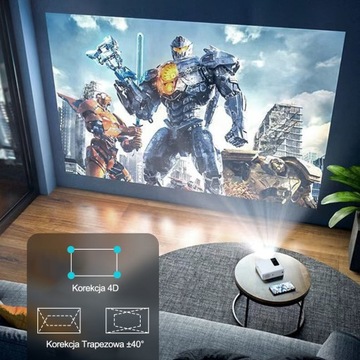 Проектор Проектор FULL HD Android Wi-Fi HDMI TROISC