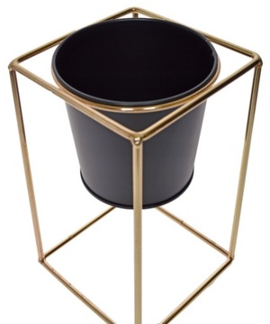 OSŁONKA KWIETNIK DONICZKA STOJAK NA KWIATY METALOW