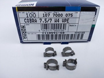 НОРМА КОБРА 7,5/7 4 шт. зажим зажим зажим
