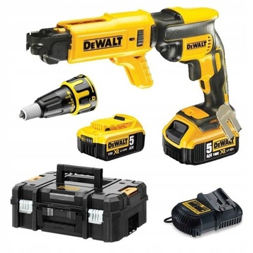 DeWalt WKRĘTARKA DO PŁYT G/K 18V 2x5.0Ah DCF620P2K