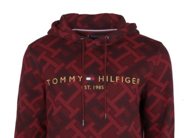 TOMMY HILFIGER bluza męska z kapturem, logo , S