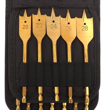 СВЕРЛА ПЛОСКИЕ ДЛЯ ДЕРЕВА, 16 ШТ.