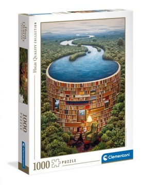 Puzzle 1000 el Biblioteka Las
