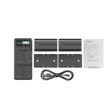 Комплект SmallRig 3823 2x аккумулятор NP-F970 + зарядное устройство, замена Sony
