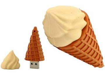 PENDRIVE USB SZYBKI FLASH DRIVE ULTRA PAMIĘĆ ZAWIESZKA PREZENT PEN LÓD 16GB