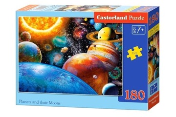 Пазл CASTORLAND 180 деталей Планеты и их
