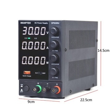 Лабораторный блок питания светодиодов 0-60В 0-5А 300Вт