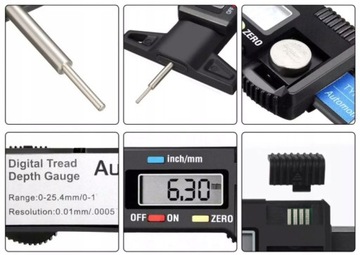 Цифровой датчик глубины протектора шин