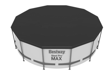 БРЕЗЕНТОВОЕ ПОКРЫТИЕ ДЛЯ КАРКАСНОГО БАССЕЙНА ДЛИНОЙ 12 ФУТОВ/366 СМ BESTWAY COVER COVER
