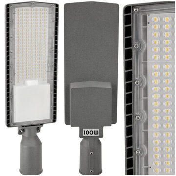 Lampa Uliczna LED 100W Wysoka Wydajność 12000lm