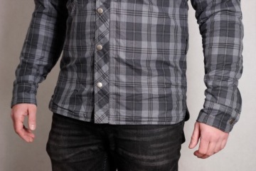 МОТОЦИКЛОВАЯ ФУТБОЛКА с КЕВЛАРОМ, серая, черная, черная