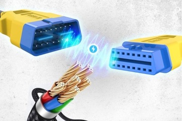 PRZEDŁUŻKA OBD 2 II PRZEDŁUŻACZ ADAPTER 100cm 1m