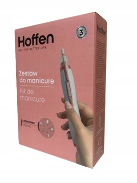 Zestaw do Manicure 5 końcówek frezarka do paznokci