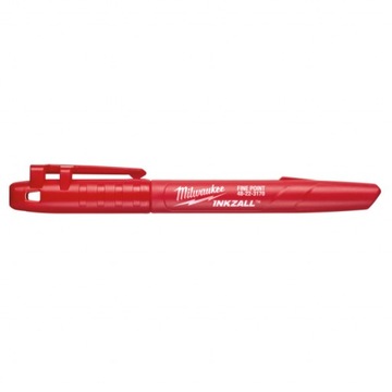 Budowlany marker czerwony Milwaukee INKZALL 1 szt