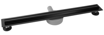 Odpływ NEOX SLIM PRO 80 czarny liniowy obrotowy Rea