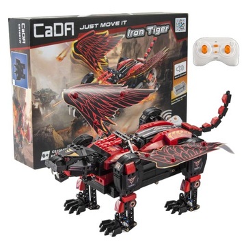 CADA KLOCKI ZDALNIE STEROWANY TYGRYS RC 646 EL. IRON TIGER RC DUAL MODE