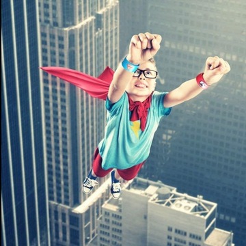 СИЛИКОНОВЫЙ БРАСЛЕТ 10X СУПЕРГЕРОЕВ