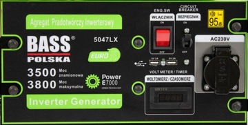 ИНВЕРТОРНЫЙ ГЕНЕРАТОР ГЕНЕРАТОР POWER E7000 AVR +