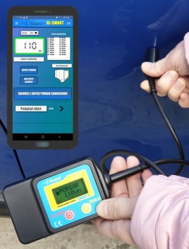 GL-SMART-S толщиномер краски с приложением