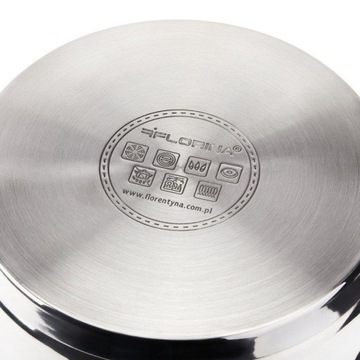 Набор горшков FLORINA Claude 8 шт. INOX индукция